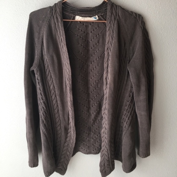 Anthropologie Sweaters - Anthropologie Sparrow Chinook Cable Knit Cardigan